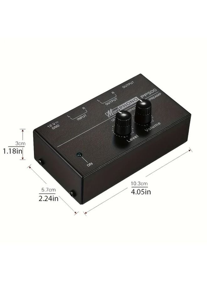 MM Turntable Mini Stereo Hi Fi Phonograph Preamp PP500 USB Powered No Power Supply - Image 2